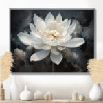 Serenity Blossum Lotus - Lotus Wall Art - Image 2