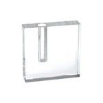 Siraj Clear Lead Free Crystal Bud Vase
