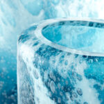 Spruzzo Handmade Glass Table Vase - Image 4