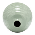 Stoneware Ceramic Vase with Textured Design - Modern Decorative Accent - Image 6