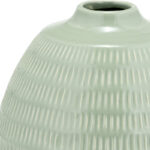 Stoneware Ceramic Vase with Textured Design - Modern Decorative Accent - Image 8