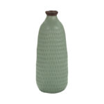 Stoneware and Ceramic Decorative Vase - Modern Textured Accent for Contemporary Home Decor. - Image 7