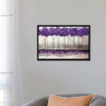 Swiger Osnat Tzadok Purple Summer - Print on Canvas