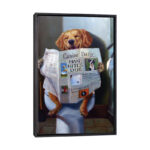 Swindle Heffernan Dog Gone Funny by Swindle Heffernan - Print on Wrapped Canvas - Image 2