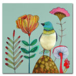 Sylvie Demers " My Heart Of Gold " by Sylvie Demers Painting Print