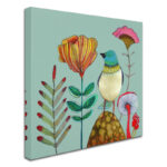 Sylvie Demers " My Heart Of Gold " by Sylvie Demers Painting Print - Image 2