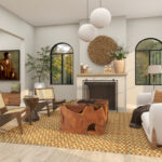 The Novogratz Ceramic Wide Textured Decorative Vase - Image 3