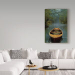 The Old Lake by Carlos Casamayor - Wrapped Canvas Print - Image 3