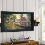The Road Home Framed Wall Art for Living Room, Home Wall Décor by Kim Norlien