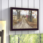 The Road Home Framed Wall Art for Living Room, Home Wall Decor Framed Print by Billy Jacobs