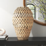 Theodora Handmade Seagrass Table Vase - Image 2