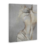 Traditional Portrait Nude Woman Baroque Painting Canvas Wall Art By Liz Jardine - Image 2