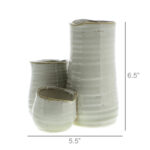 Traeshon Ceramic / Porcelain Table Vase - Image 4