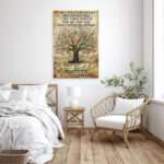 Tree What A Wonderful World Lyrics - 1 Piece Recta " Tree What A Wonderful World Lyrics - 1 Piece Rectangle Graphic Art Print On Wrapped Canvas " - Image 4
