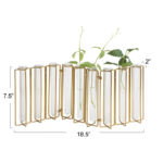 Truckee Tests Tube Vases in Metal Stand - Image 4