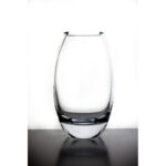 Tyrel Clear Lead Free Crystal Oval Table Vase