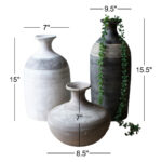 Vail Handmade Ceramic Table Vase - Image 3