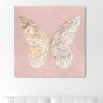 Vantassel " Glam Animals Golden Butterfly Glimmer Blush Insects " - Image 5