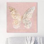 Vantassel " Glam Animals Golden Butterfly Glimmer Blush Insects "