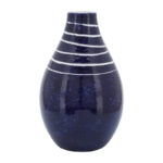Vase Ceramic Stoneware Glossy 10" Modern Home Office Bedroom Living Room Decor - Image 8