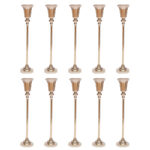 Versatile Floor Vase Wedding Metal Vase Road Lead Party Decor DIY (Set of 10) - Image 6