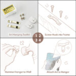 Vibrant Pastel Smoke Waves Abstract Landscape Minimalist Wall Art Set Framed Canvas 3 Pieces Print - Image 6