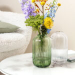 Villeroy & Boch Fleur Vase, 11 in. Dishwasher Safe, Mouth-Blown and Handmade Glass Vase - Image 3