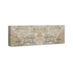 Vincent Van Gogh " Large Floral And Botanical Van Gogh In Gold Blossoms Inspiration Twin, French Country Gold " - Image 2