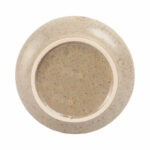 Warm Rustic Ceramic Table Vase for Home Decor, Decorative Flower Vase with Glazed Finish and Timeless Shape, Perfect for Displaying Fresh or Faux Floral Arrangements in Any Room - Tan & Cream - Image 8