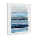 Water Inspired Abstract Lines by Grace Popp - Painting Print - Image 2