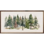 Watercolor Pines Forest II - Image 2