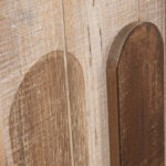 Wood Framed Wall Décor with Raised Paddles - Image 3