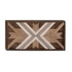 Wood Handmade Southwestern Geometric Home Wall Decor - Image 6