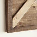 Wood Handmade Southwestern Geometric Home Wall Decor - Image 3