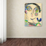 Wyanne " Bluebird On My Shoulder " by Wyanne Painting Print - Image 6