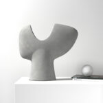 Y Shaped Terra-cotta Abstract Vase - Image 2