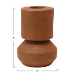Zakarias Terracotta Table Vase - Image 3