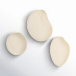3 Piece Pebble Wall Vase Set - Image 4