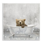 Baby Bear Bath Time Cute Animal' - Graphic Art Print - Image 8