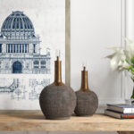 Allbritton Handmade Ceramic Decorative Bottle - Image 6