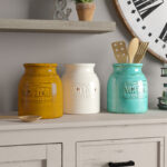 Harford Ceramic Decorative Urns & Jars (Set of 3) - Image 6