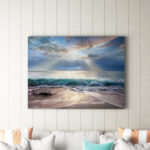 " Aqua Blue Morning " - Image 5