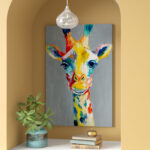 " Colorful Giraffe " - Image 6