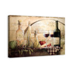 " Tuscan Vineyard Wine " - Image 6