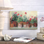 " Kathleen's Geraniums " by Carol Rowan - Image 5