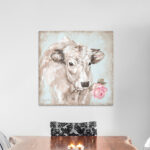 " Cow With Rose II " by Debi Coules - Image 4