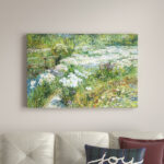 The Water Garden by Claude Monet - Print on Canvas - Image 5