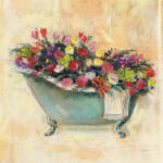" Bathtub Bouquet I " by Carol Rowan - Image 4