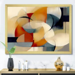Damore Exploring Abstracted Patterns I - Abstract Geometric Large Wall Art - Image 6