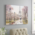 " Eiffel Tower Pastel " - Image 8